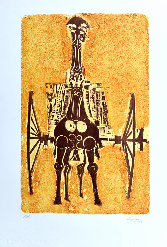 Horse with Cart (Cavalo com carro)