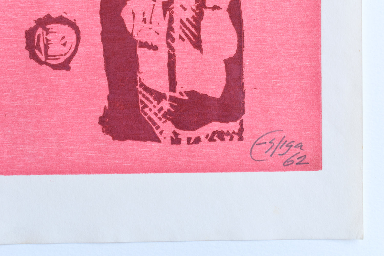 Country Woman with Festive Banner (Camponesa com Pendão Festivo)