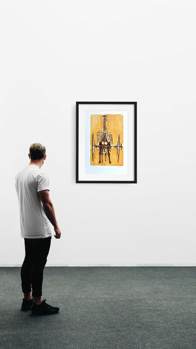 Horse with Cart (Cavalo com carro)